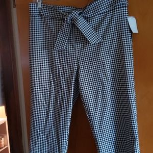 Counterparts stretch pants with cute belt